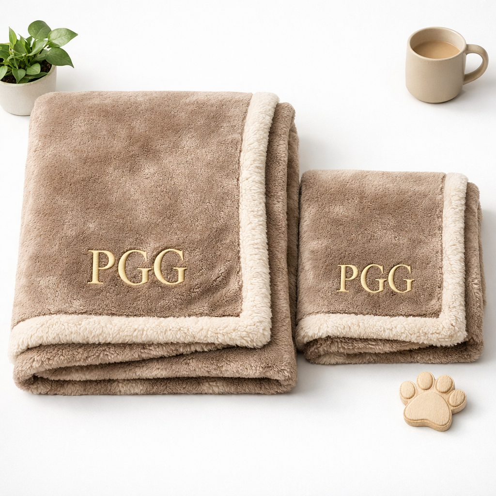 PGG Collection Duo- Pet + Owner Signature Throw