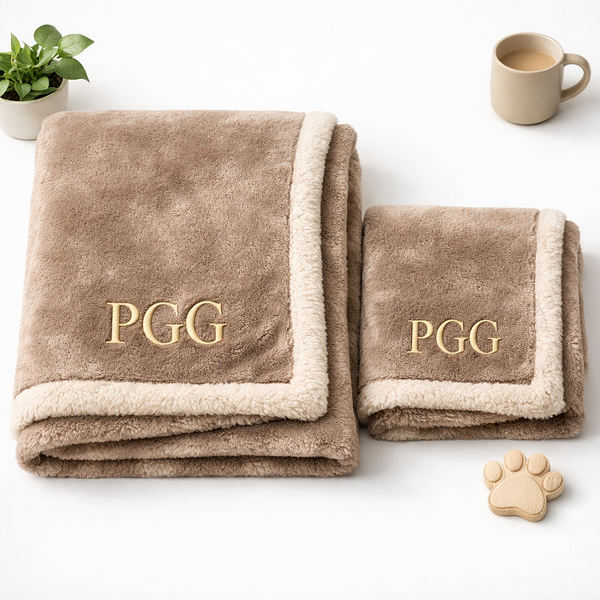 PGG Collection Duo- Pet + Owner Signature Throw