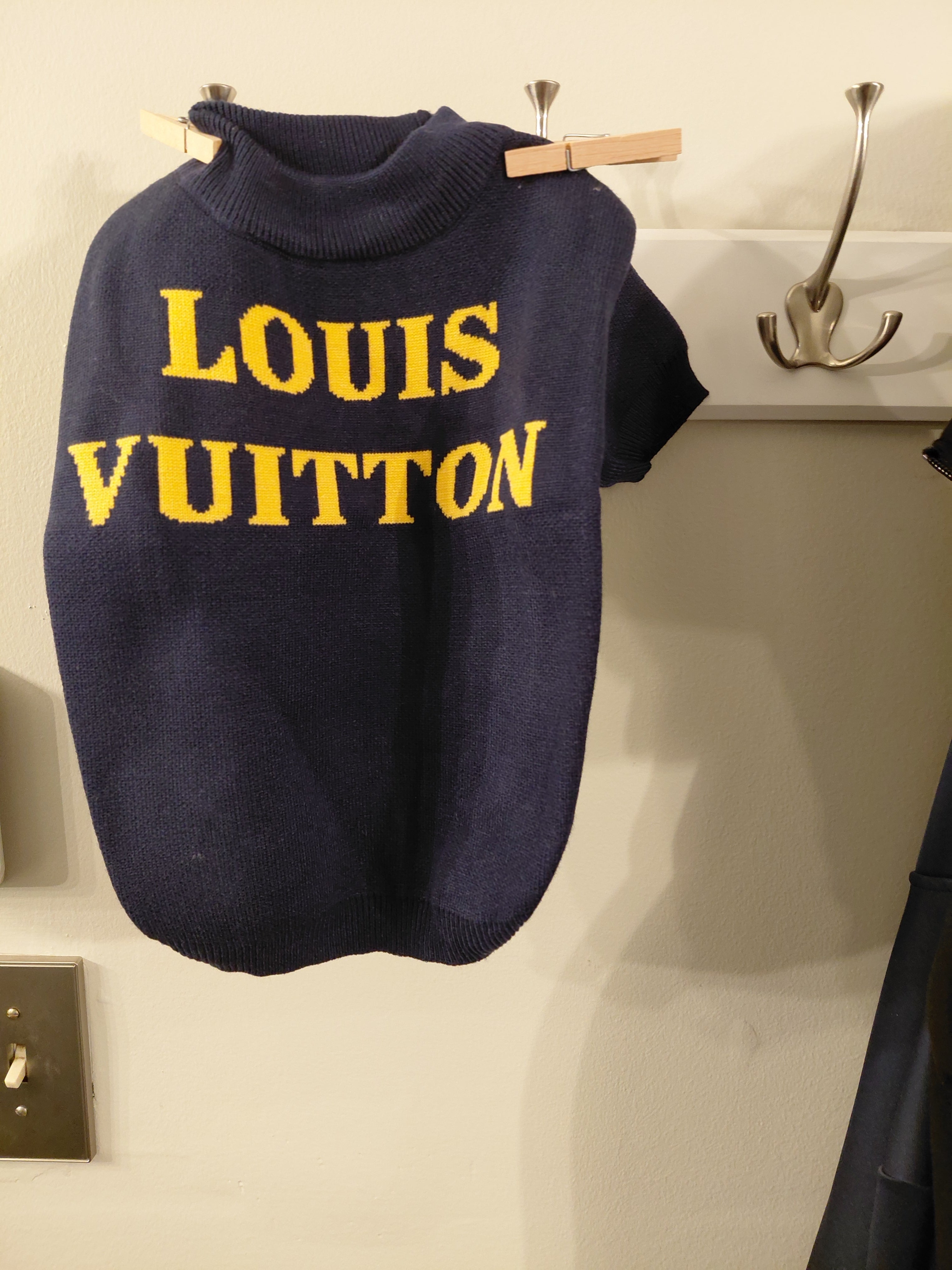 LV Look Luxury Sweater